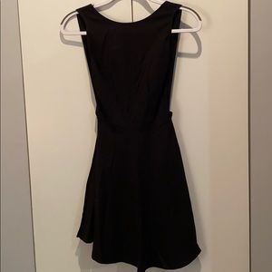 American Apparel Black Open Back Sundress